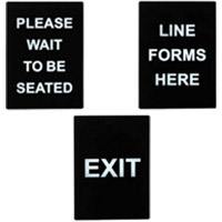 Stanchion Signs