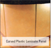 Curved Plastic Laminate